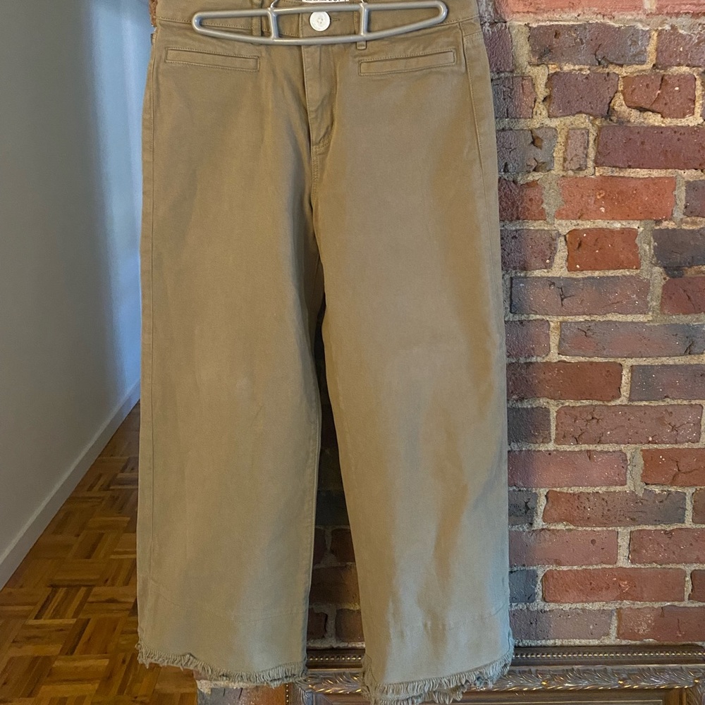 NWT Loft size 6 wide leg cropped pant size 6